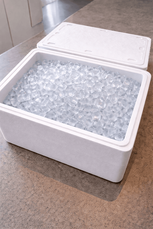 caisse isotherme 20 kg de glaçons alimentaires Normandie